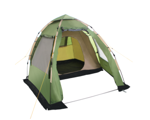 Палатка BTrace Home 4 быстросборная (Зеленый)