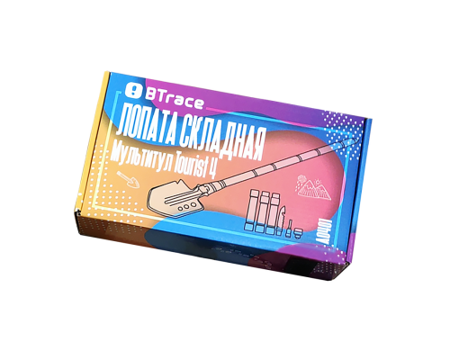 Лопата складная Мультитул BTrace Tourist 4