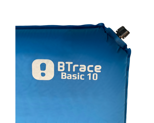 Ковер самонадувающийся BTrace Basic 10,198х63х10 см (Синий)