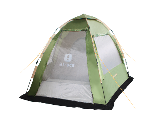 Палатка BTrace Home 4 быстросборная (Зеленый)
