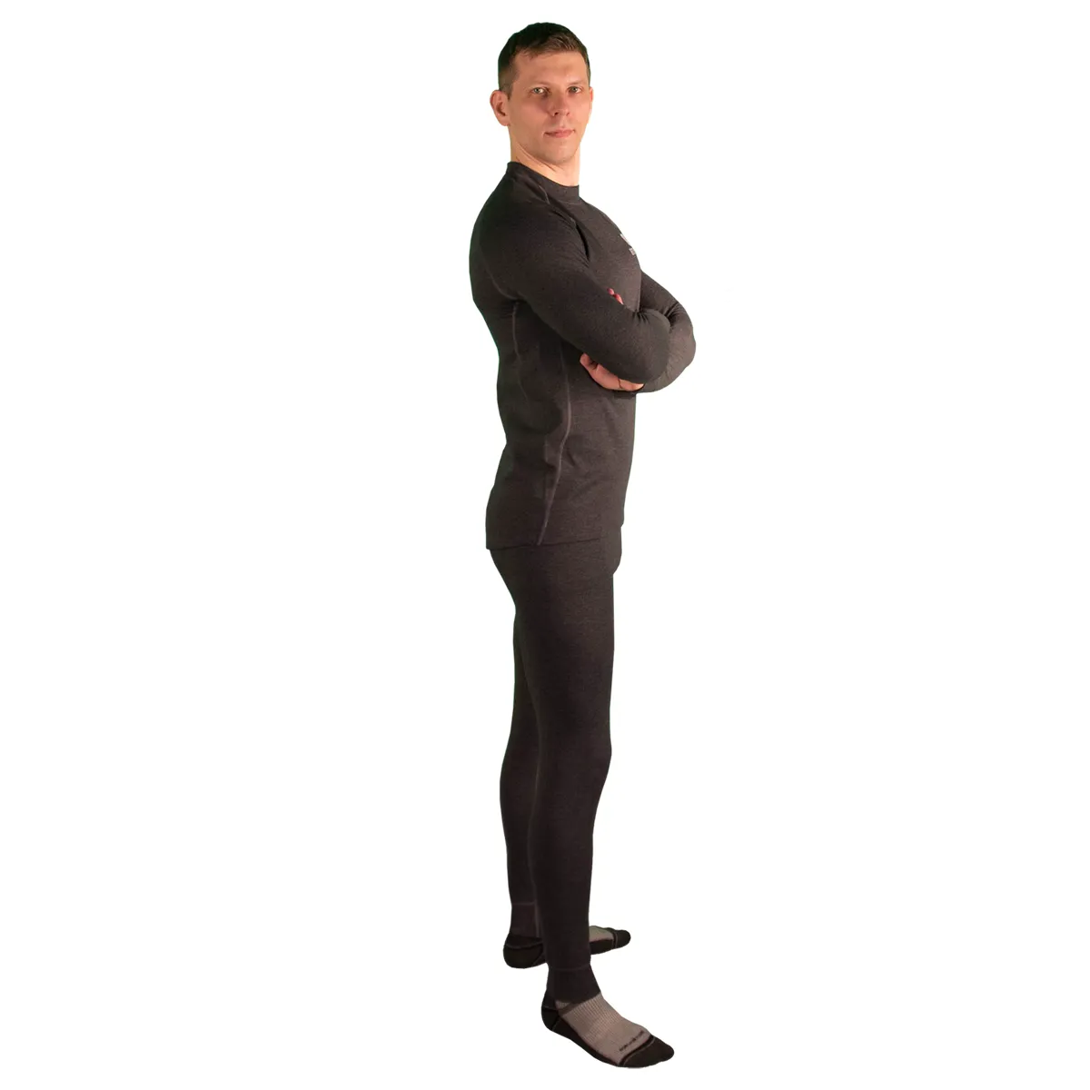 Футболка BTrace с длинными рукавами мужская Soft Outdoor Man (Серый)