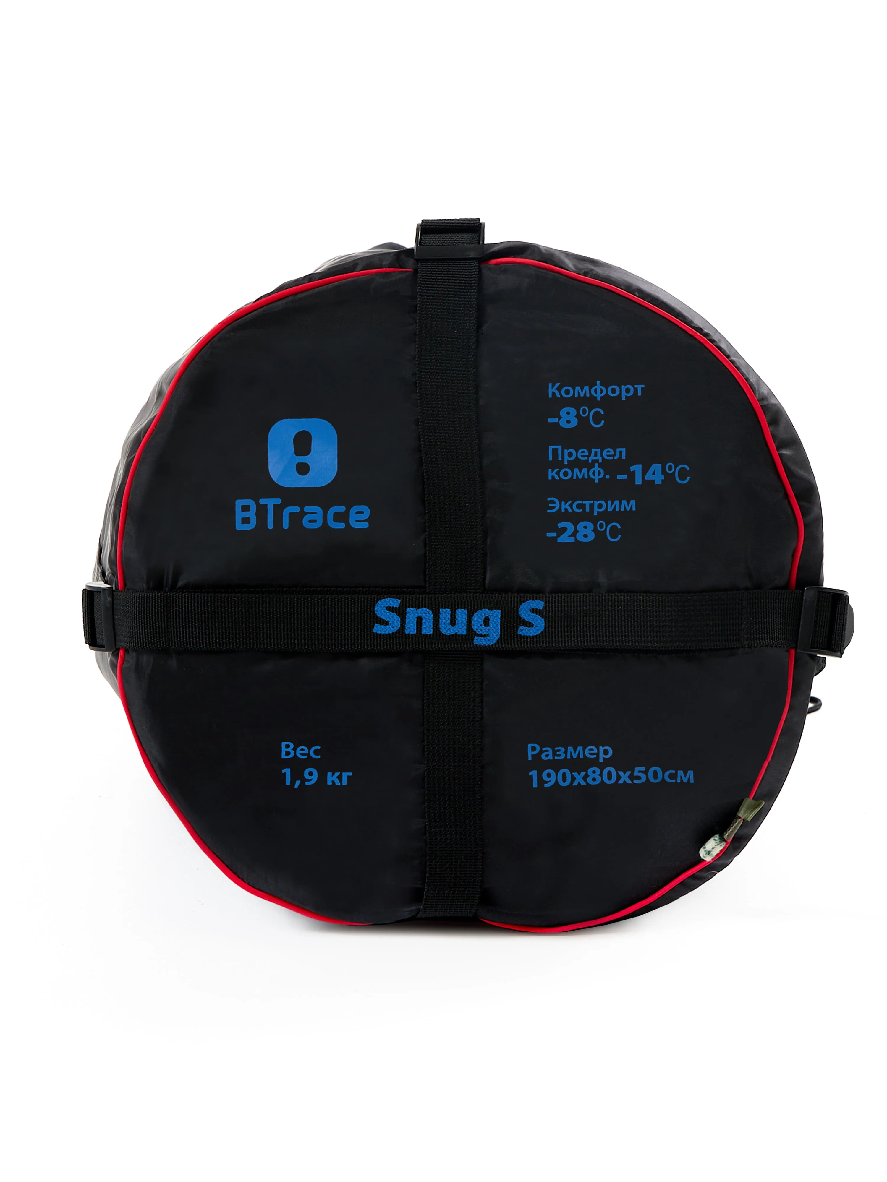 Спальный мешок BTrace Snug L size Левый